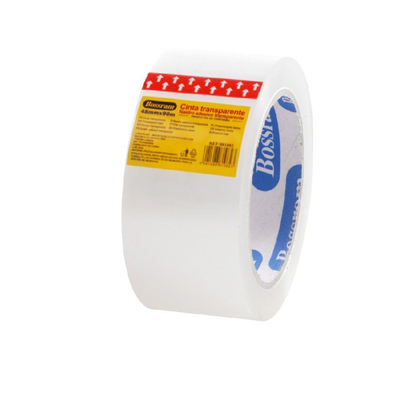 Banda adeziva transparenta, diverse utilizari, 48 mm x 90 m - imagine 3